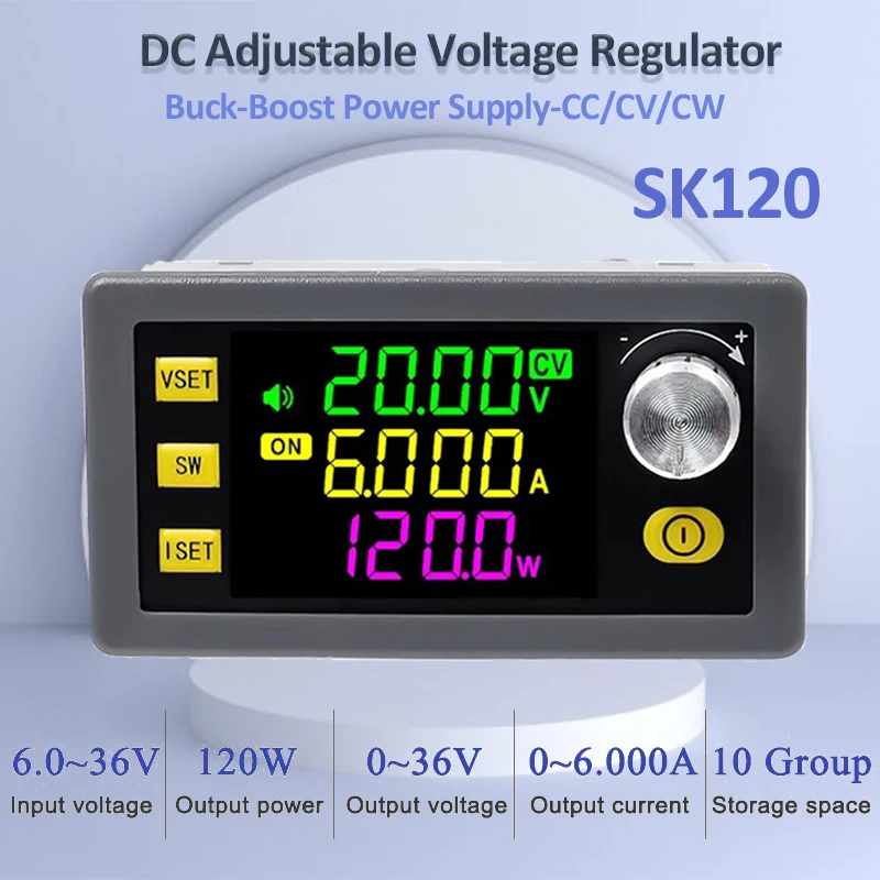 SK120 120W CNC Buck Boost DC A - Drone Solar Charger ulasan dan harga