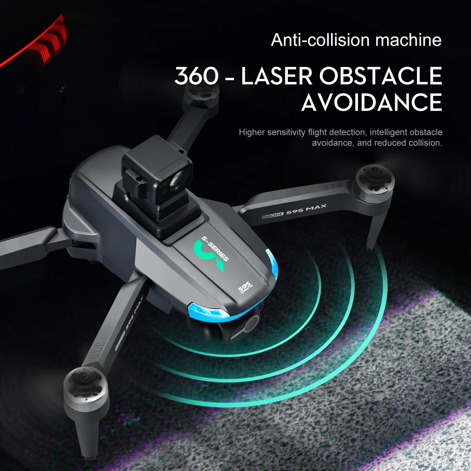 NEW S9S MAX MINI Drone 4K 2-Ax - Drone Controller Screen ulasan dan harga