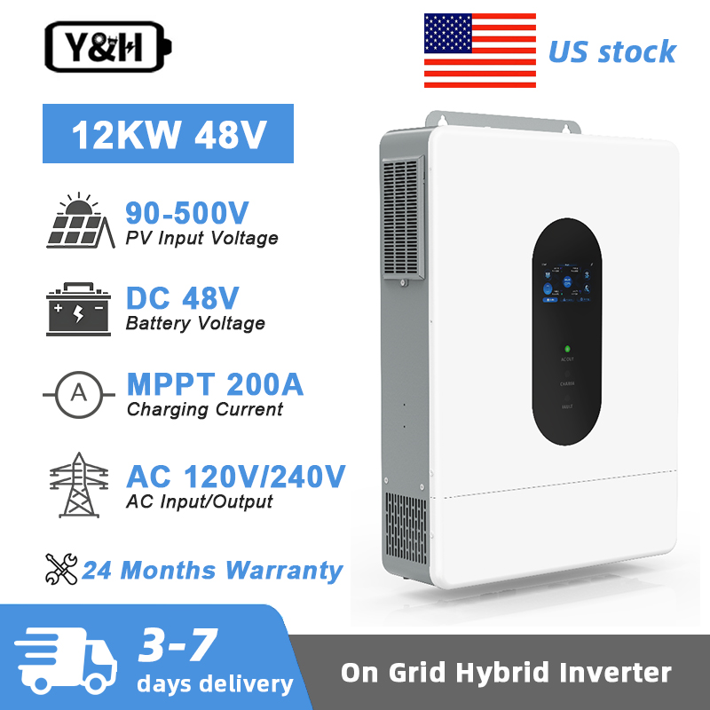 Y&H 12KW Hybrid Solar Inverter - Drone Solar Charger ulasan dan harga