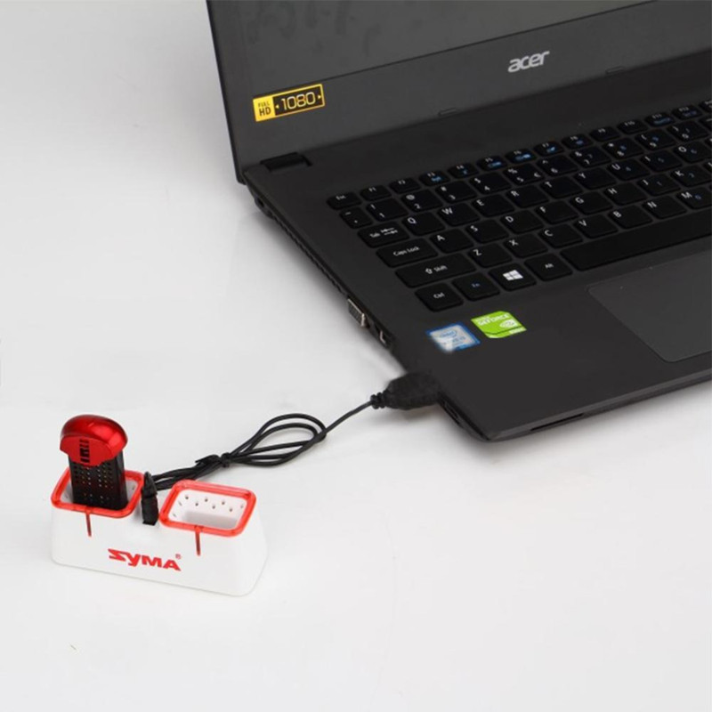 Dual USB Fast Charger for Syma - Drone Battery Adapter ulasan dan harga